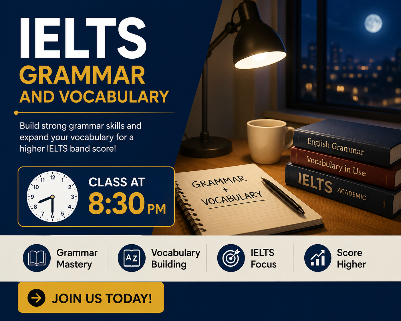 IELTS Grammar and Vocabulary May26 8:30PM