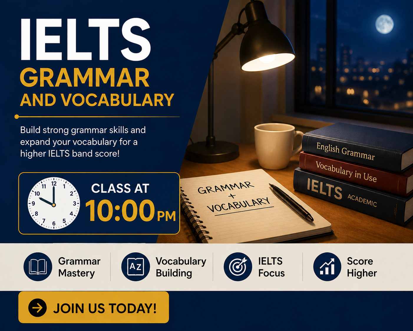 IELTS Grammar and Vocabulary May26 10:00PM