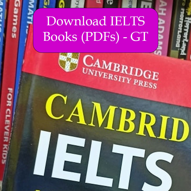 IELTS General Training GT book's PDFs