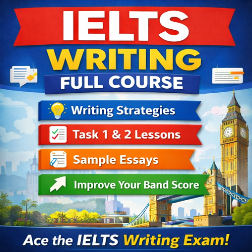 IELTS Writing full course Jan26 10:00PM